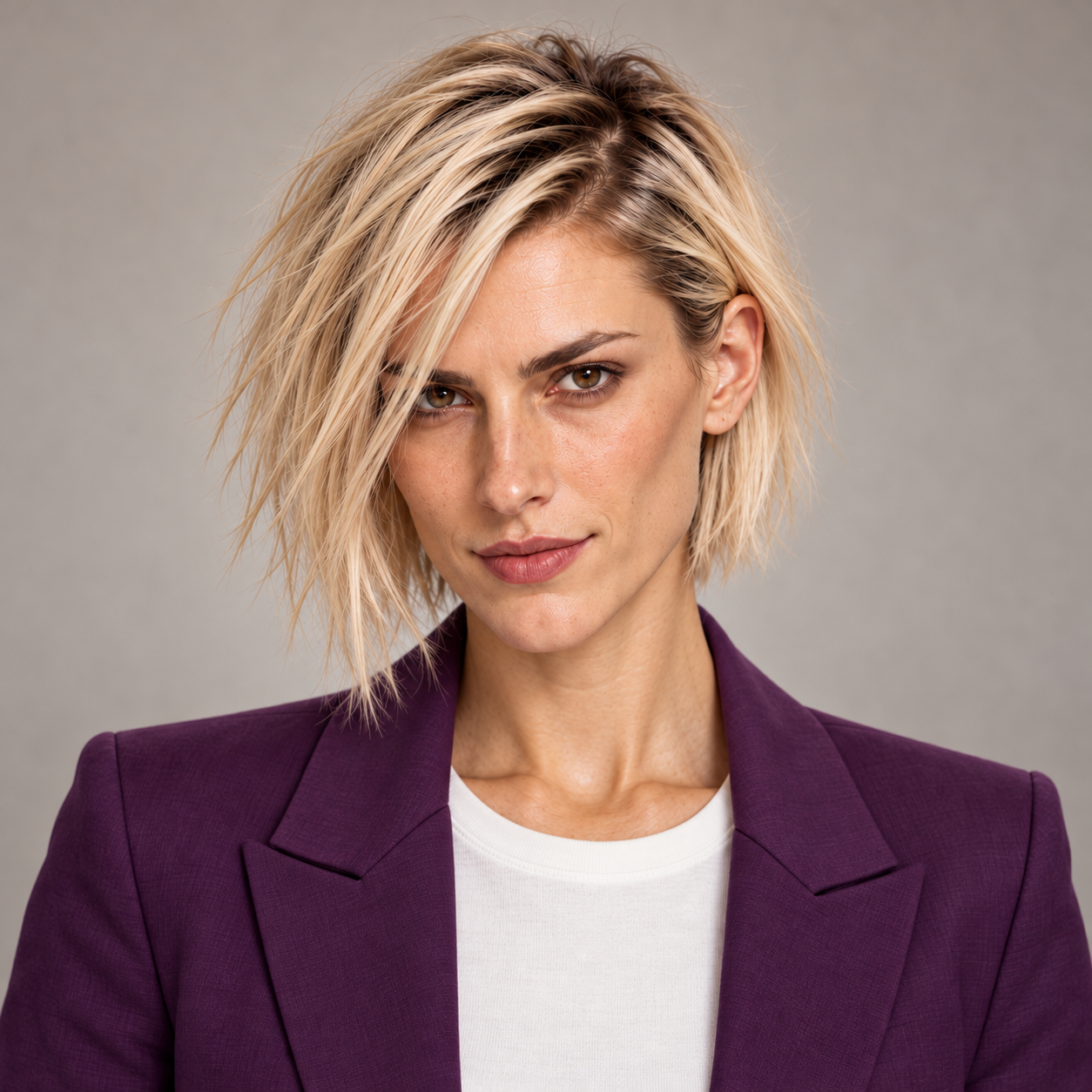 AI-generated portrait of Ember, a synthetic editorial persona